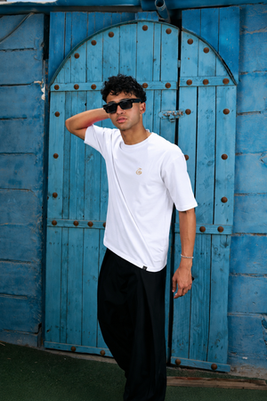 White Special Fit Tee — front