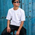 White Special Fit Tee — front