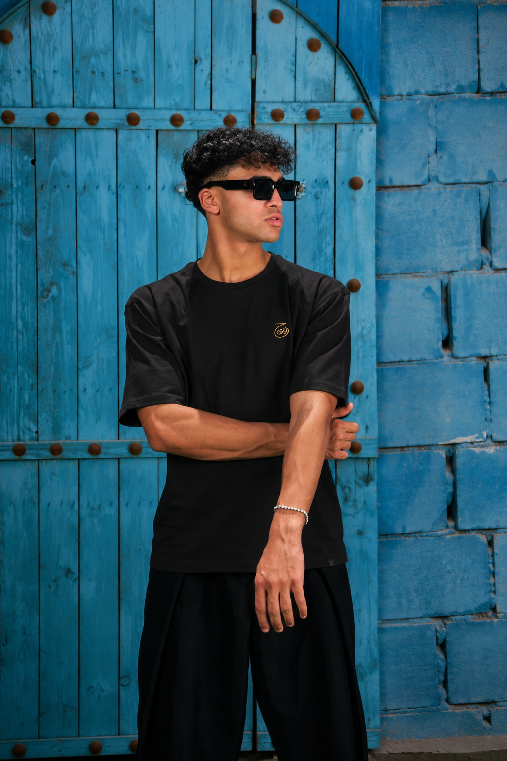 Black Special Fit Tee — front