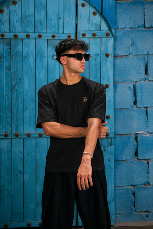 Black Special Fit Tee — front