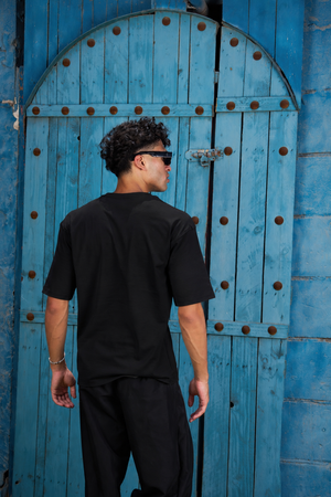 Black Special Fit Tee — back
