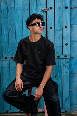 Black Special Fit Tee — front